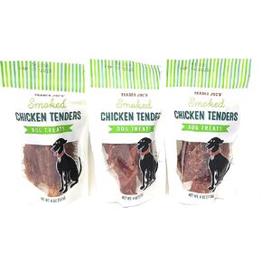 Trader Joe's Smoked Chicken Tenders Dog Treats Net Wt. 4 Oz (113g) - Pack of 3