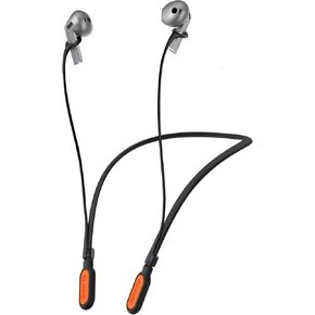 for Galaxy Buds 3 & Galaxy Buds 3 Pro Strap Neckband, Anti-Lost Earbuds Accessories, Support Volume Control, Ergonomic Design, Comfortable Fit, Black Band/Black Tip