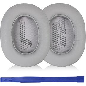 Live 500 BT Ear Pad Replacement Earmuffs Compatible with JBL Live 500BT/Live 500 BT Around-Ear Wireless Headphones, Ear Pads Made of Soft Protein Leather, Noise Isolating Foam (Black)