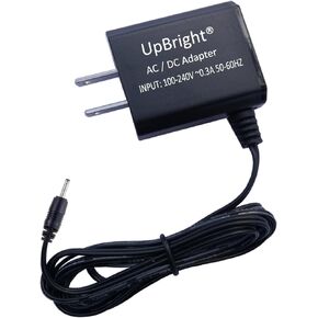 UpBright 1.6V 80mA AC / DC محول متوافق مع فيليبس 420303077990 4203 030 77990 4203-030-77990 420303578420 Norelco D350 G250 G270 G290 G370 G380 G390 G470 G480 G485 ماكينة حلاقة G شاحن طاقة رومر