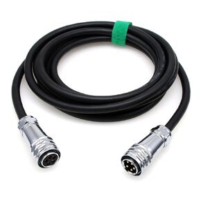 Waterproof Head Cable for Aputure LS 600d, 600x Pro, 600d Pro LED Video Light and Controller Box Connection, 5-pin Male to Female 3m