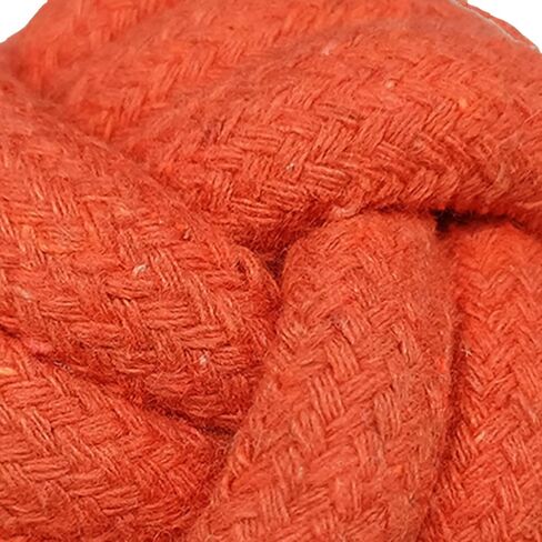 Dog Chew Toys, Dog Rope Balls Kit 2 Pack, Fun Interactive Cotton Balls for Medium to Large Dogs with a Diameter of 3 inches, Relieve Boredom, Chewing, Teething and Training, Light Orange. in Saudi Arabia