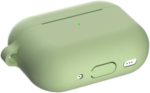 Airpods Pro2 Generation Case Cover: Pro 2nd Generation Apple Airpods Case Soft Silicone Protective Cover with Keychain Hook Airpods Pro 2nd Gen Case Cover with Dust Plug (Light Purple) in Kuwait