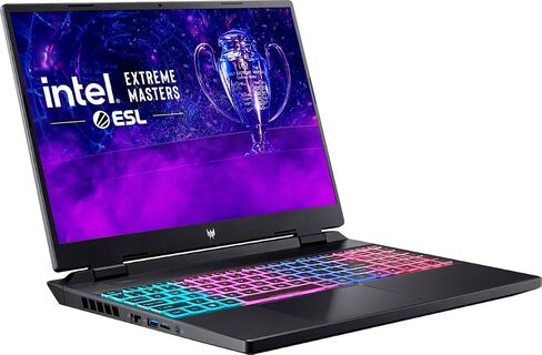 acer Predator Gaming Laptop 2023, 16" WUXGA IPS 165Hz, Intel i7-13700HX 16-Core, GeForce RTX 4050 6GB GDDR6, 64GB DDR5 4TB SSD, RGB Backlit KB, Thunderbolt 4, Wi-Fi 6, Win11 Pro, COU 32GB USB in Saudi Arabia