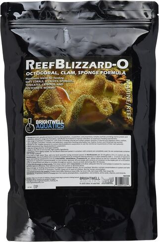 Brightwell Aquatics Reef Blizzard-O Powdered Planktonic Food Blend for Octocorals & Bivalves, 100g (RBZO100) in Saudi Arabia