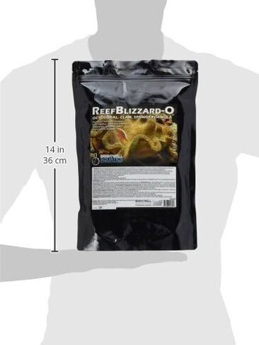 Brightwell Aquatics Reef Blizzard-O Powdered Planktonic Food Blend for Octocorals & Bivalves, 100g (RBZO100) in Saudi Arabia