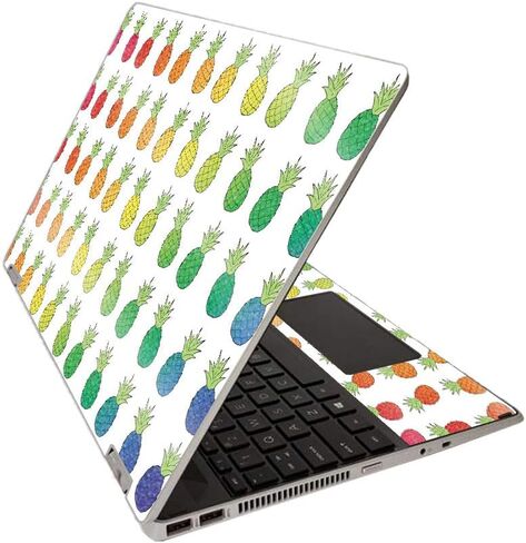 MightySkins Glossy Glitter Skin for HP Pavilion x360 15" (2020) - Bananas | Protective, Durable High-Gloss Glitter Finish | Easy to Apply, Remove, and Change Styles | Made in The USA in Saudi Arabia