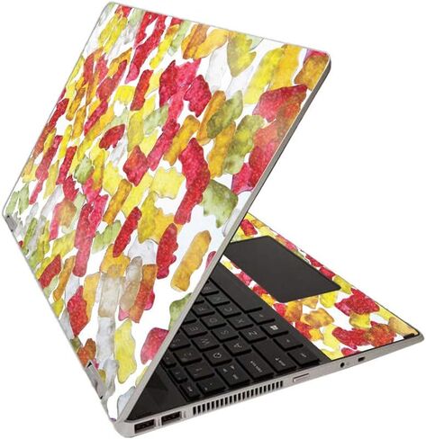 MightySkins Glossy Glitter Skin for HP Pavilion x360 15" (2020) - Bananas | Protective, Durable High-Gloss Glitter Finish | Easy to Apply, Remove, and Change Styles | Made in The USA in Saudi Arabia