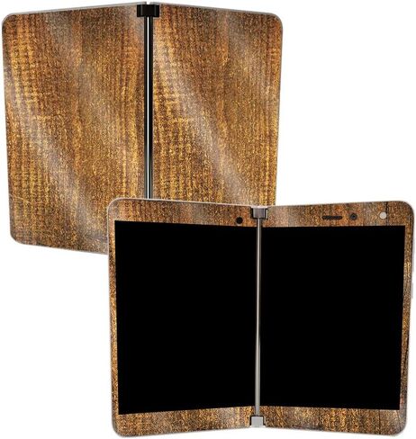 MIGHTY SKINS MightySkins Glossy Glitter Skin for Microsoft Surface Duo - Bamboo Ohm | Protective, Durable High-Gloss Glitter Finish | Easy to Apply, Remove, and Change Styles | Made in The USA in Saudi Arabia