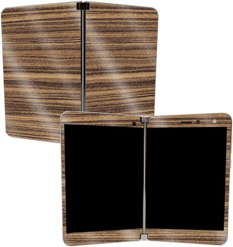 MIGHTY SKINS MightySkins Glossy Glitter Skin for Microsoft Surface Duo - Bamboo Ohm | Protective, Durable High-Gloss Glitter Finish | Easy to Apply, Remove, and Change Styles | Made in The USA in Saudi Arabia