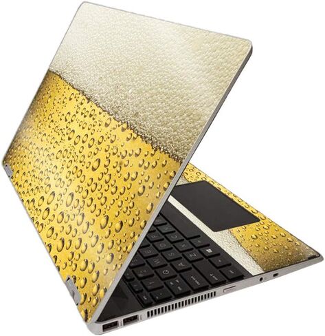 MightySkins Glossy Glitter Skin for HP Pavilion x360 15" (2020) - Bananas | Protective, Durable High-Gloss Glitter Finish | Easy to Apply, Remove, and Change Styles | Made in The USA in Saudi Arabia