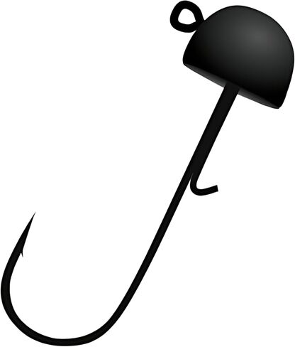 USA BASS Tackle Mushroom Cloud Tungsten Ned Rig Jig Head Shroom Jig Heads for Finesse Fishing, Weedless Jig Head for Bass Fishing with Soft Plastic Lures in Kuwait