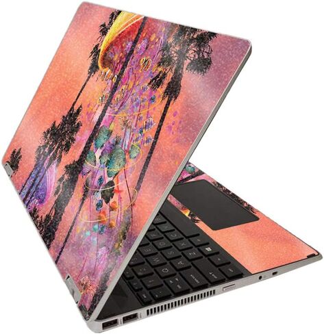 MightySkins غلاف لامع لجهاز HP Pavilion x360 15 "(2020) - فراشة الهبي | لمسة نهائية لامعة واقية ومتينة شديدة اللمعان | سهلة التطبيق والإزالة وتغيير الأنماط | صنع في الولايات المتحدة الأمريكية in Saudi Arabia