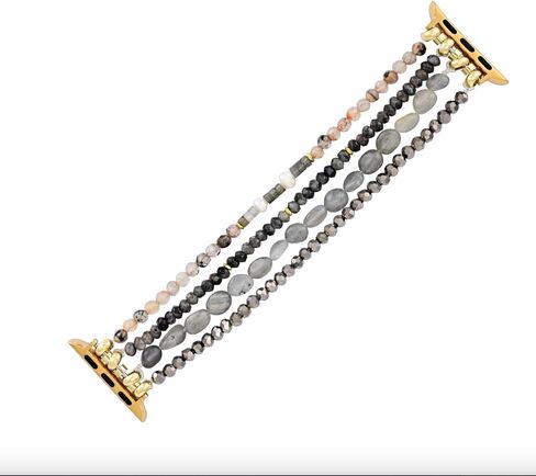 Cape Diablo Smart Watch Band for Women - Handmade Gemstone Strap - Compatible with 38mm-45mm Apple Faces in Kuwait