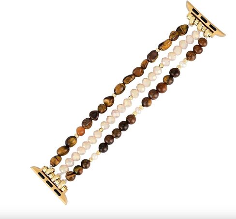 Cape Diablo Smart Watch Band for Women - Handmade Gemstone Strap - Compatible with 38mm-45mm Apple Faces in Saudi Arabia