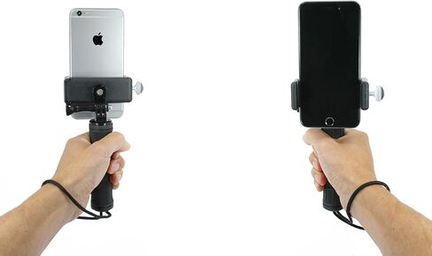 Livestream Gear® - PHABLET Chest Mount & Gooseneck Setup for Streaming, Zoom Calls, or Video, to Fit Large Sized Devices up to 104 mm Wide. Compatible with GoPro Cameras and iPhones. in Saudi Arabia