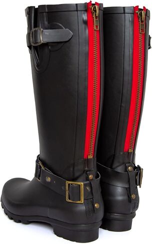 Rain Boots For Women Waterproof Boots Garden Shoes Outdoor Use with Comfortable Insole Knee High Rubber Rain Boot Gumboots Rain Footwear Wellies in Saudi Arabia