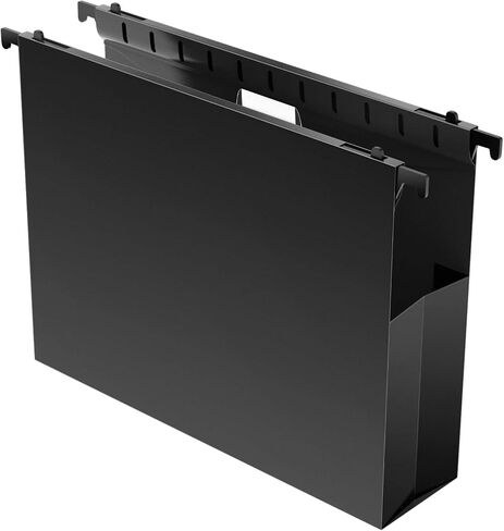 Plastic Extra Capacity Hanging File Folder Letter Size, 12 Pack Reinforced Hang Folders,Sides Expandable Design,Heavy Duty 2 Inch Expansion,Hanging Organizer Designed for Bulky Files (Pink) in Saudi Arabia