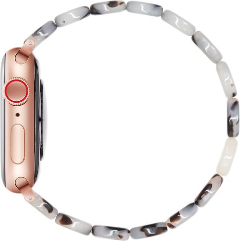 Adjustable Stretchy Band for Apple Watch Bands for Women 41mm 40mm 38mm 45mm 44mm 42mm 49mm, Resin iWatch Bands for Women for Apple Watch Se Band Apple Watch Series 9 Band 8 7 6 5 4 3 Ultra 2 1 in Saudi Arabia