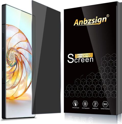 [2 Pack for ZTE Nubia Z60 Ultra Fit ZTE Nubia Red Magic 8 Pro / 8 Pro+ / 8S Pro / 8S Pro+ / 9 Pro / 9 Pro+ Plus Privacy Screen Protector, Anti-Scratch, Case Friendly. in Saudi Arabia