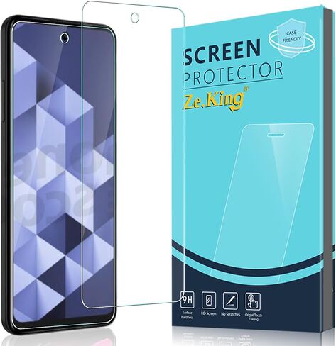 [2 Pack for HMD Vibe N159V Tempered Glass Screen Protector, 9H Hardness [HD Clarity] Case Friendly Anti-scratch, Bubble Free Film for HMD Vibe N159V in Saudi Arabia