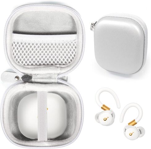 حافظة CaseSack لجهاز Soundcore Sport X20 من Anker، سماعات أذن True-Wireless Workout (أسود)، صغيرة الحجم in Kuwait