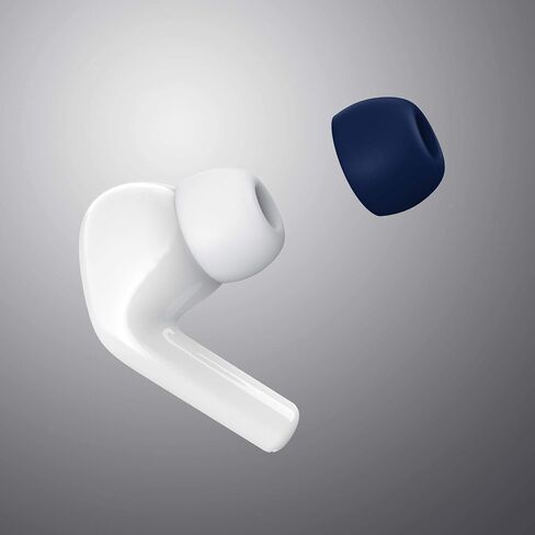حافظة غطاء سيليكون مضادة للانزلاق لسماعات الأذن متوافقة مع AirPods Pro 2019 سدادات الأذن 2 زوج (أرجواني/S) in Saudi Arabia
