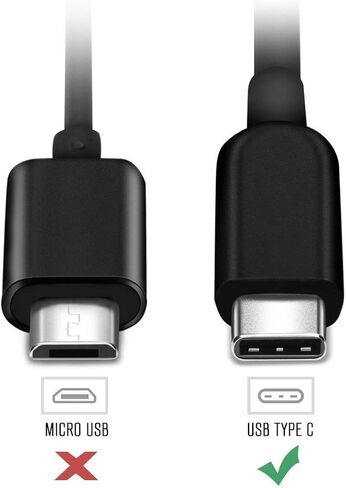 شاحن محول طاقة USB/Type-C 20 فولت 3.25 أمبير متوافق مع Dell Chromebook 3380 5190 الأصلي، Venue 5855 5056، Latitude 3380 3390 5285 5289 5290 7212 7275 7289، XPS 9250 9365 in Kuwait