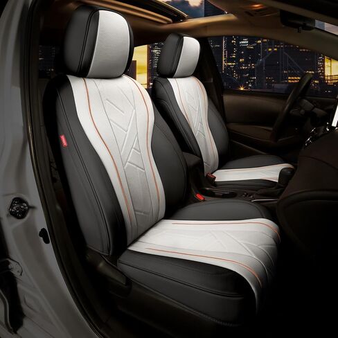 أغطية مقاعد الصف الأمامي من سلسلة Drive عالمية للسيارات والشاحنات وسيارات الدفع الرباعي، أحمر، CA-SC-Drive-F-RD in Kuwait