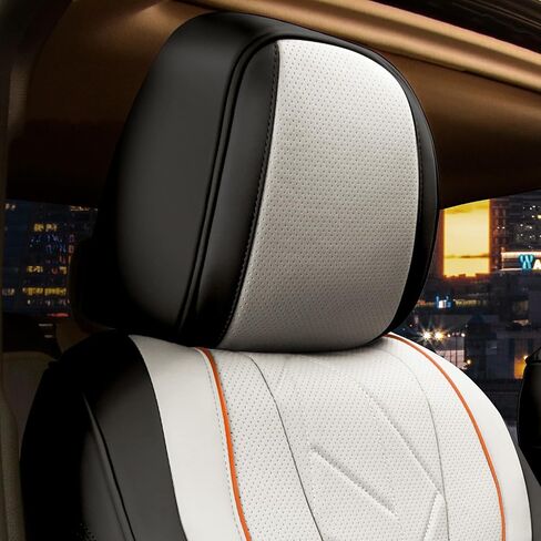 أغطية مقاعد الصف الأمامي من سلسلة Drive عالمية للسيارات والشاحنات وسيارات الدفع الرباعي، أحمر، CA-SC-Drive-F-RD in Kuwait