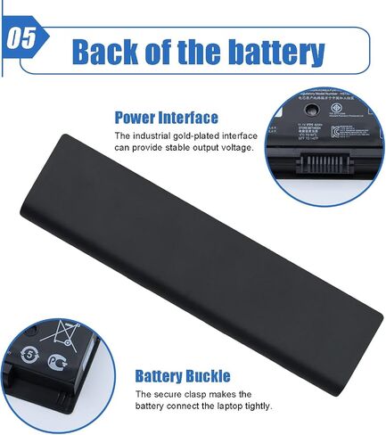 Dentsing PI06 Compatible Laptop Battery with HP Envy 14 15 17 Pavilion 14 15 17 17T Series P106 PI06XL PI09 709988-421 709988-541 709988-851 709989-421 710416-001 710417-001 HSTNN-LB4N M7-J020DX in Saudi Arabia