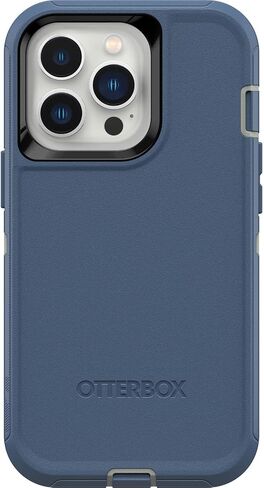 OtterBox Defender Series Screenless Edition Case for iPhone 13 Pro (Only) - Case Only - Non-Retail Packaging - Fort Blue in Saudi Arabia