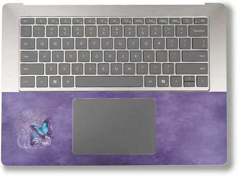 Glossy Glitter Laptop Skin Compatible with Alienware M18 R2 (2024) - Aurora Borealis - Premium 3M Vinyl Protective Wrap Decal Cover - Easy to Apply | Crafted in The USA by MightySkins in Kuwait