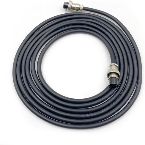 3.28 ft GX16 3 Pin Double Female Head Aviation Cordset, GX16 3Pins Female to Female Connector Electrical Cable Panel Mount Circular Metal Aviation Adapter Cordset for Ships 18AWG (1meter) in Saudi Arabia