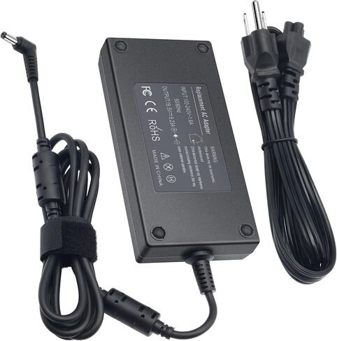 180W AC Charger for MSI GE62 GE72 GS60 GS63 GS65 GS70 GS73VR GE62VR GS63VR GS43VR GT60 GT70 GP62 GP63 GP72 GP62X GP62MVR GP62MVRX GL65 Laptop MSI Power Supply Cord 19.5V 9.23A 5.5 * 2.5mm in Kuwait
