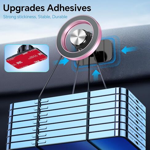 for Magsafe Car Mount【20 Strong Magnets】Magnetic Phone Holder for Car Phone Holder Mount Dash【360° 】Phone Holders for Your Car Accessories Cell phone Car Mount For iPhone 15 14 13 12 Pro Max Plus Max in Saudi Arabia