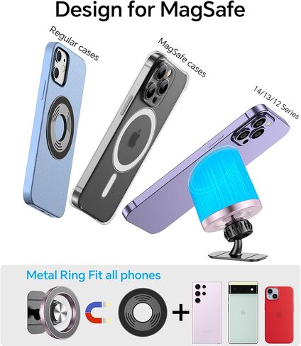 for Magsafe Car Mount【20 Strong Magnets】Magnetic Phone Holder for Car Phone Holder Mount Dash【360° 】Phone Holders for Your Car Accessories Cell phone Car Mount For iPhone 15 14 13 12 Pro Max Plus Max in Saudi Arabia