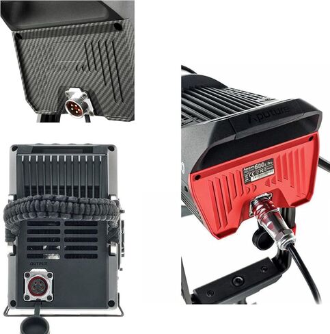 Waterproof Head Cable for Aputure LS 600d, 600x Pro, 600d Pro LED Video Light and Controller Box Connection, 5-pin Male to Female 3m in Saudi Arabia