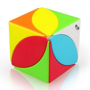 Ivy Cube Magic Cube Maple Leaf Speed Cube Stickerless Ivy Cube Skewb Cube Puzzle Toys