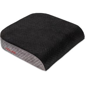Kölbs Extra Large Seat Cushion Stylish Plush Velvet Cover XL Memory Foam for Office Chair, Floor Pillow Back Pain Coccyx Bruise Relief Carry Handle