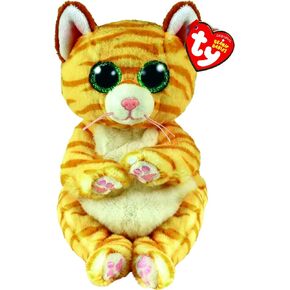 Ty Beanie Bellie Mango - Gold Cat - 6"
