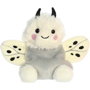 Aurora® Adorable Palm Pals™ Astra Moth™ Stuffed Animal - Pocket-Sized Play - Collectable Fun - White 5 Inches