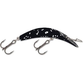 Luhr Jensen K11X Kwikfish X-Treme MJ- Black Holographic Glitter, Black Glitter, 3-3/8" (5413-11X-0916)