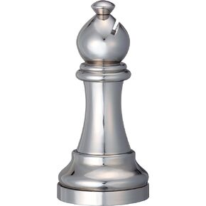 Eureka-Hanayama-Cast Chess Silver Bishop (Bishop) 1
