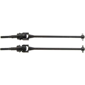 CVD Drive shaft Compatible with Axial Yeti AX31135 Parts Rc Car 380 & EXO Universal 92mm Steel Metal Axle Driveshaft Dogbone Upgrade Replacement(Black)