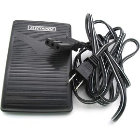 ckpsms Brand - #60652 110V Foot Control Pedal Power Cord Compatible with/Replacement for Singer Brand 14U Series 4572,4622 Babylock Brand BL300,BL2800 Elna Brand Serger 225,230 White Brand 1415,1500
