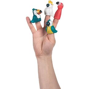 Fun Express Pretty Birds Finger Puppets - Toys - 12 Pieces
