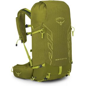 Osprey Talon Velocity 30L Men's Hiking Backpack, Dark Charcoal/Tumbleweed, L/XL
