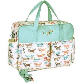 Alipher Diaper Bag Women Tote Bag Nylon Nappy Bag Durable Shoulder Bag Pregnant Handle Bag, Multi, Large