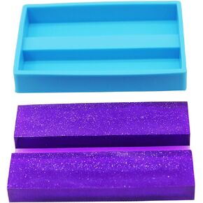 Business Card Holder Mold Card Storage Silicone Epoxy Resin Mold Jewelry Making Tool Polymer Clay Mould Handmade Crafts Table Desktop Decorations Office Desk Ornaments (Rectangle)